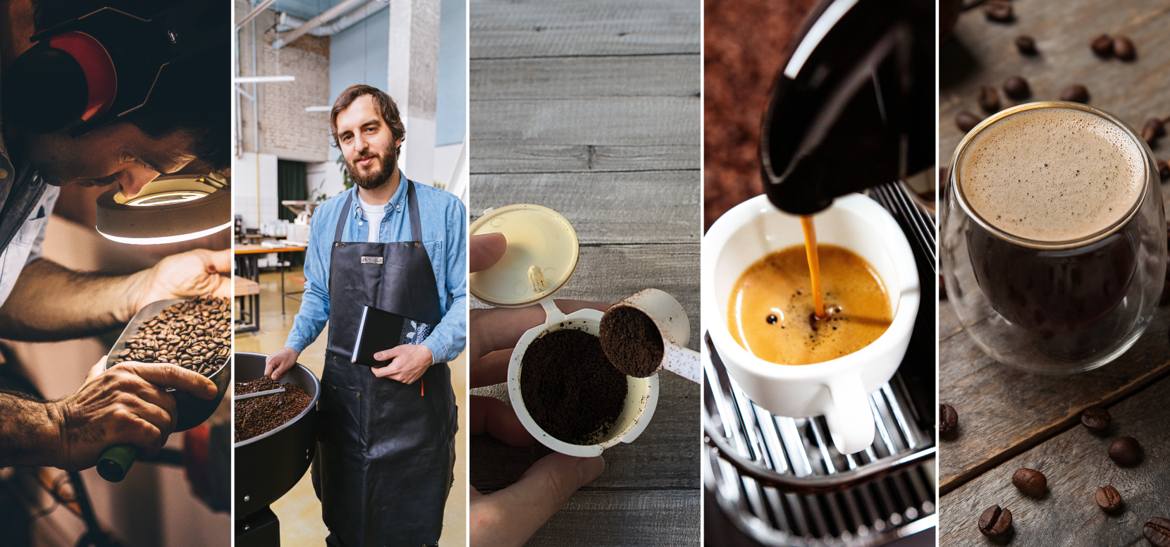 Showing different professionals in the coffee branch, like roasteries, Fillers and supermarkets white label who are open for single-serve biodegradable coffee capsules