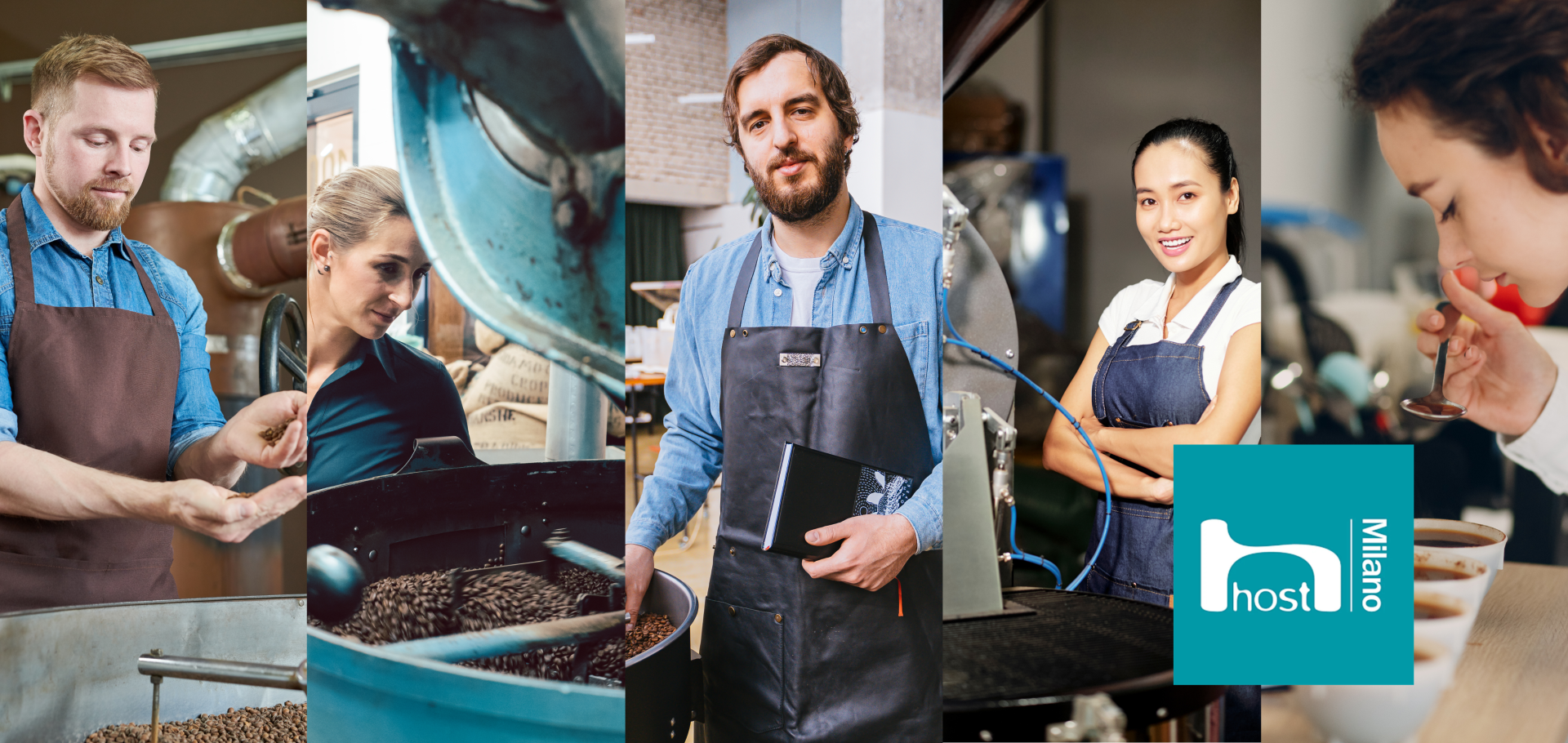 Showing different professionals in the coffee branch, like roasteries, Fillers and supermarkets white label who are open for single-serve biodegradable coffee capsules